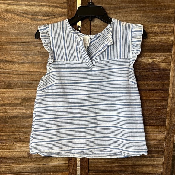 Westmoon Sleeveless Top Ruffle • Made in U.S.A. - Picture 1 of 6